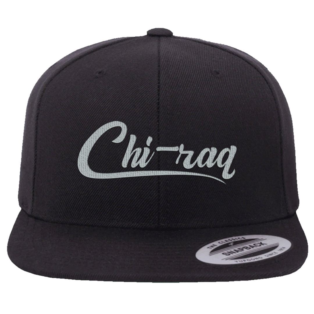 Colorless 38s Snapback Hat | Chiraq, Black