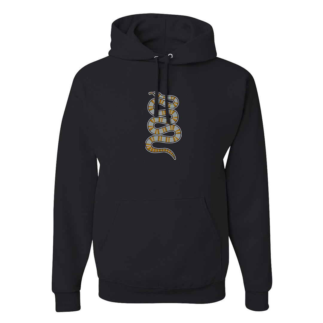 Colorless 38s Hoodie | Coiled Snake, Black