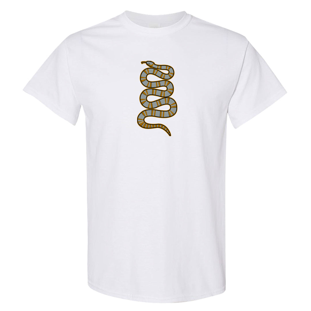 Colorless 38s T Shirt | Coiled Snake, White