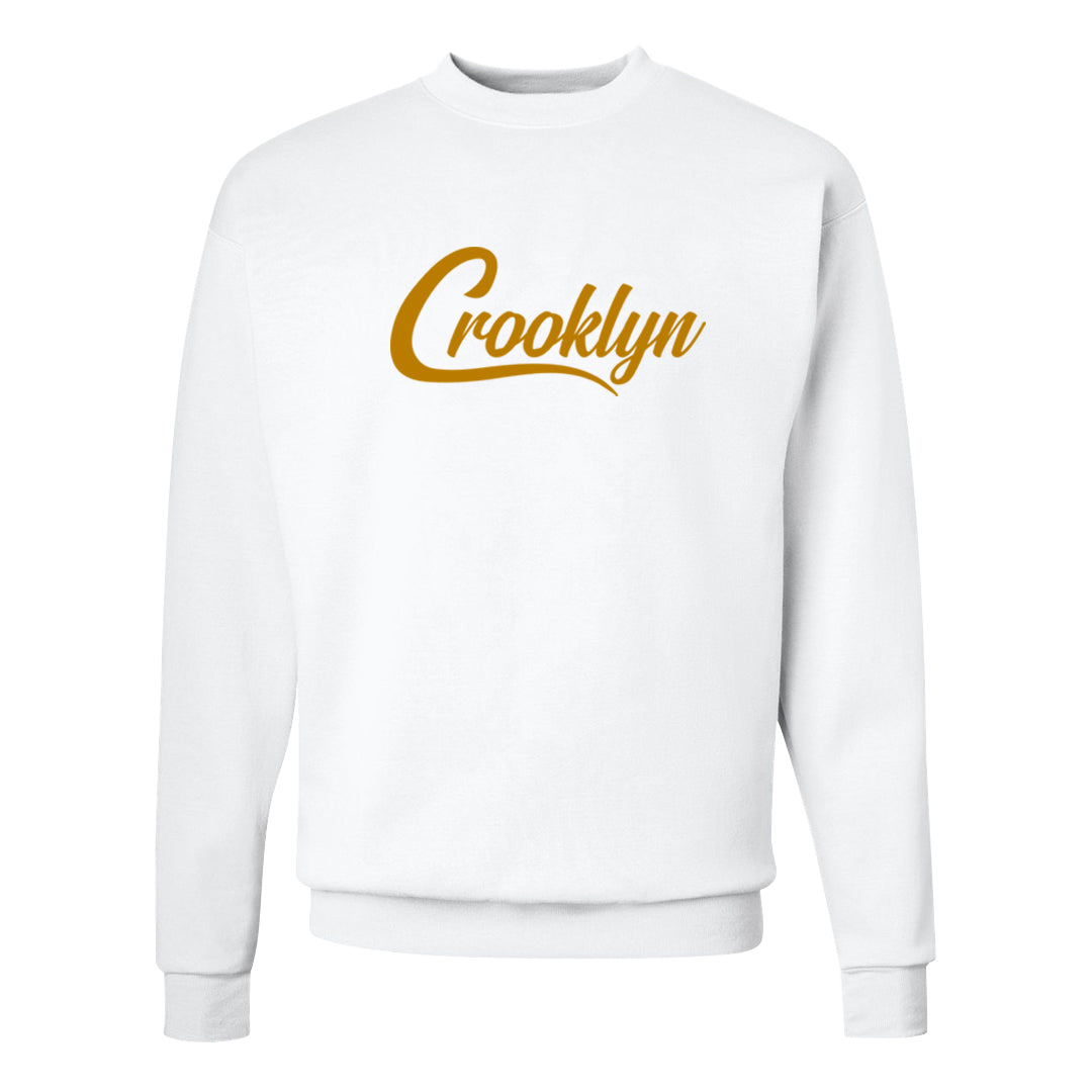 Colorless 38s Crewneck Sweatshirt | Crooklyn, White