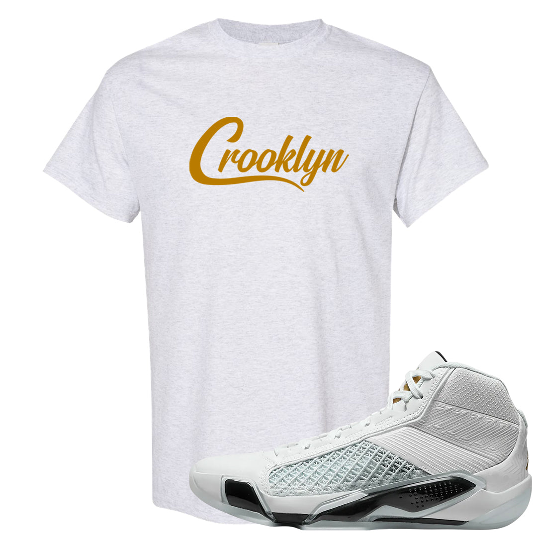 Colorless 38s T Shirt | Crooklyn, Ash