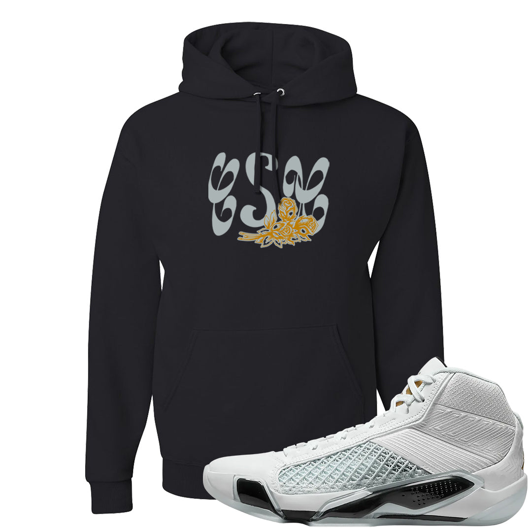 Colorless 38s Hoodie | Certified Sneakerhead, Black