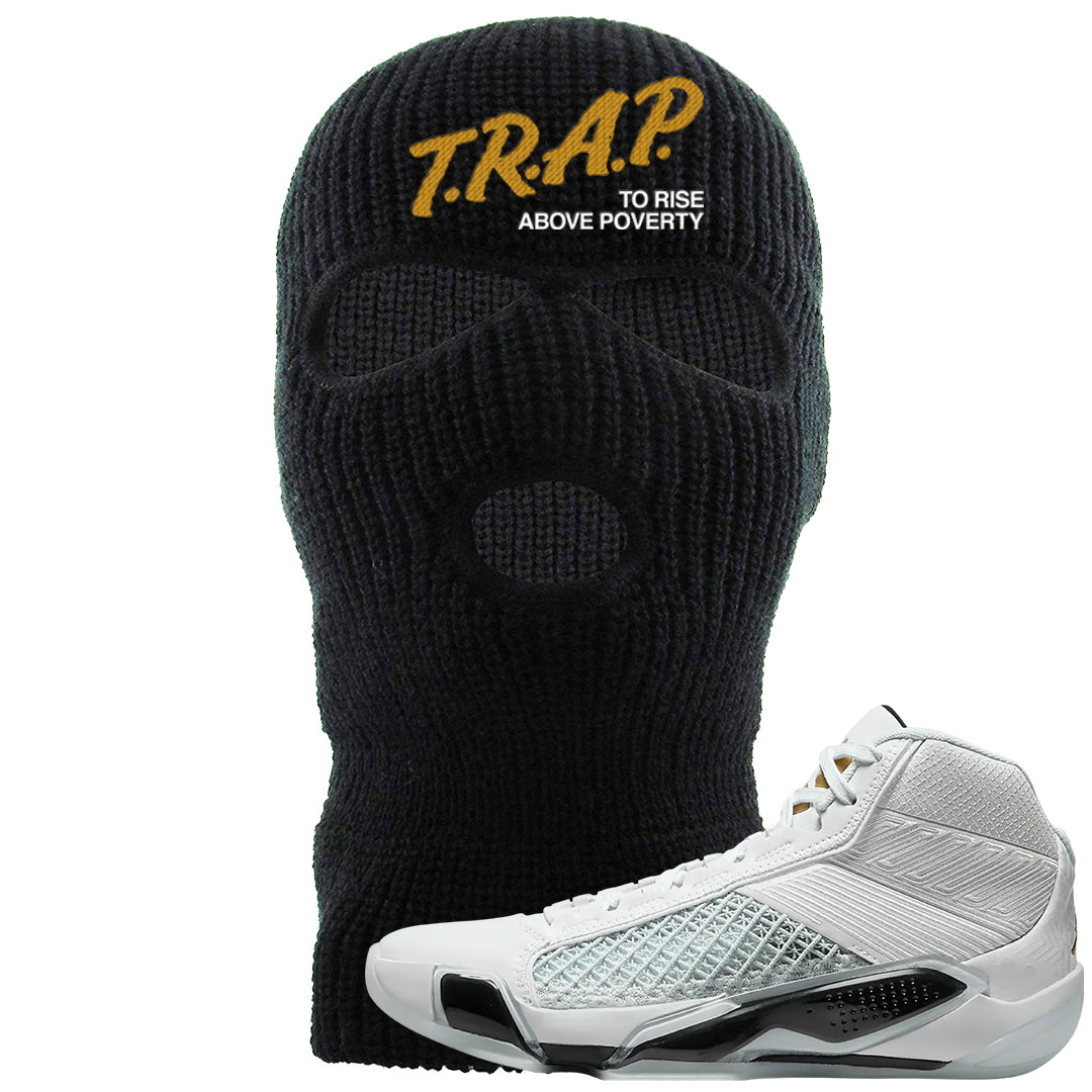 Colorless 38s Ski Mask | Trap To Rise Above Poverty, Black