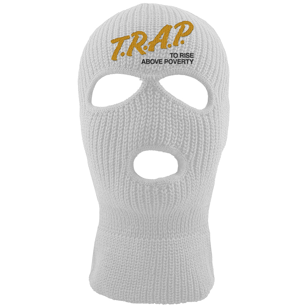 Colorless 38s Ski Mask | Trap To Rise Above Poverty, White