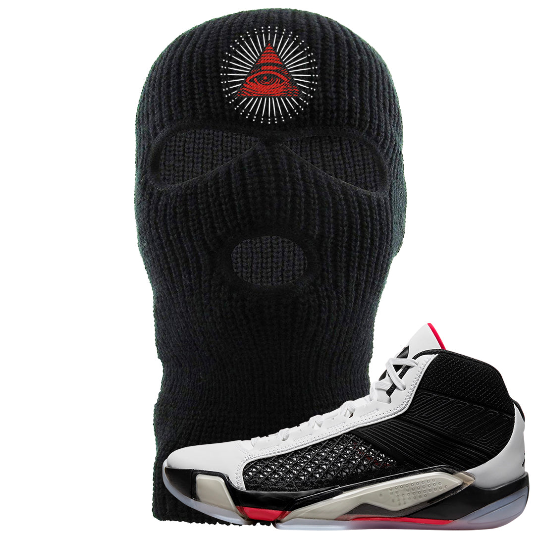 Fundamentals 38s Ski Mask | All Seeing Eye, Black