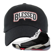 Fundamentals 38s Dad Hat | Blessed Arch, Black