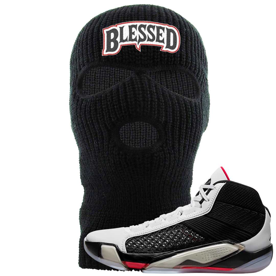 Fundamentals 38s Ski Mask | Blessed Arch, Black