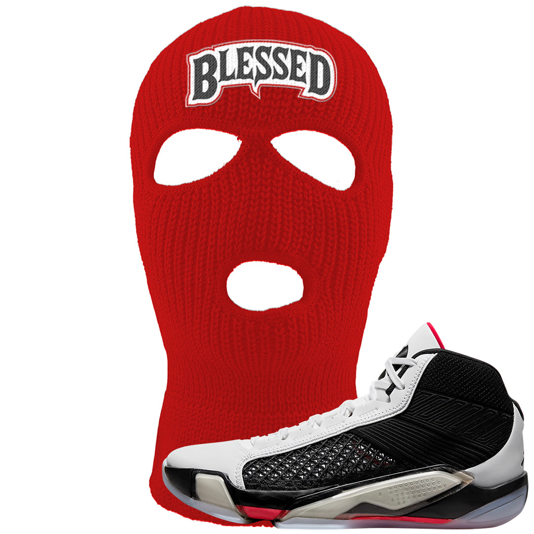 Fundamentals 38s Ski Mask | Blessed Arch, Red
