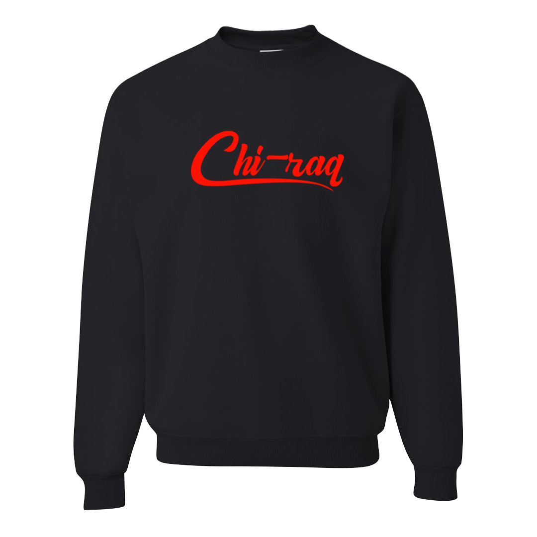 Fundamentals 38s Crewneck Sweatshirt | Chiraq, Black