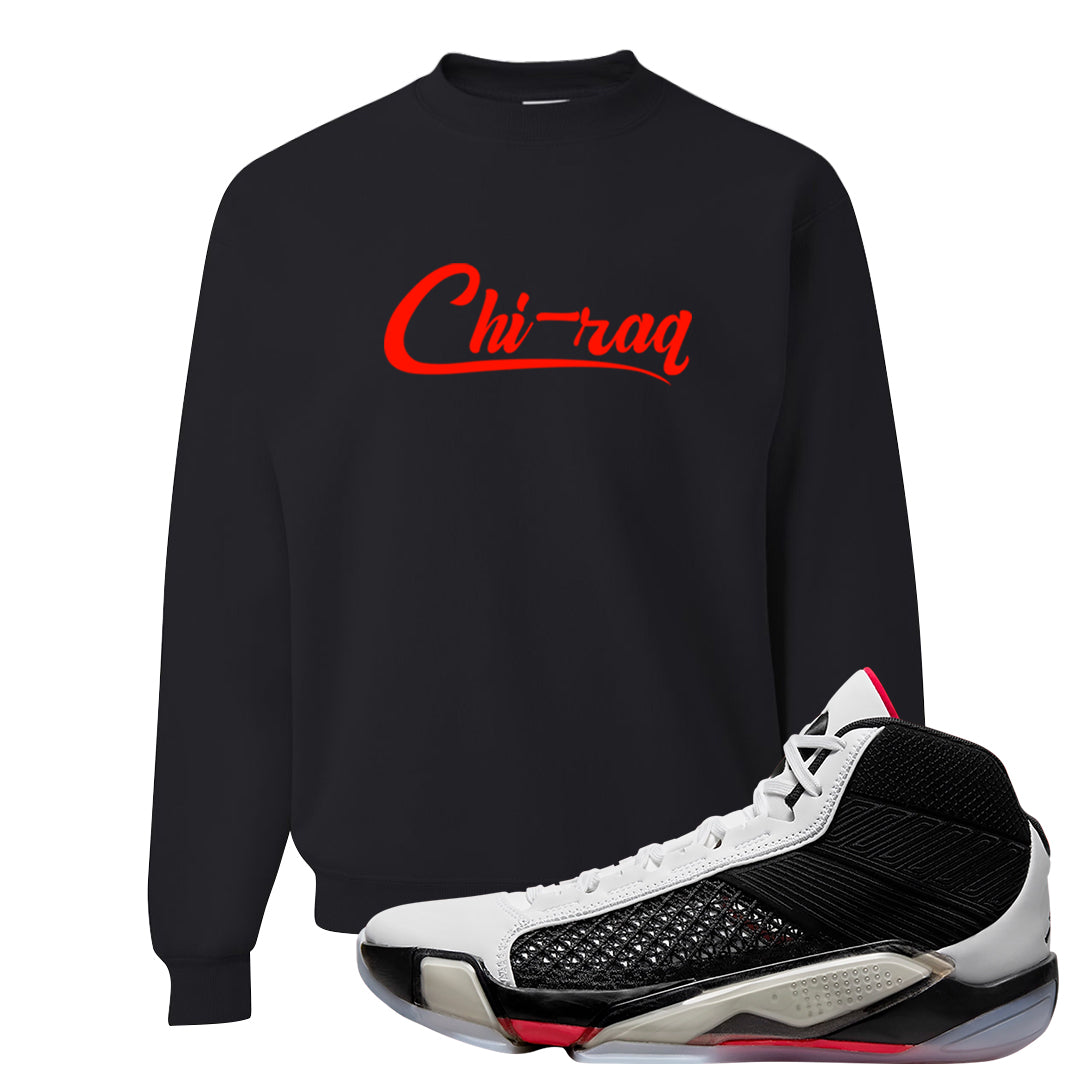 Fundamentals 38s Crewneck Sweatshirt | Chiraq, Black