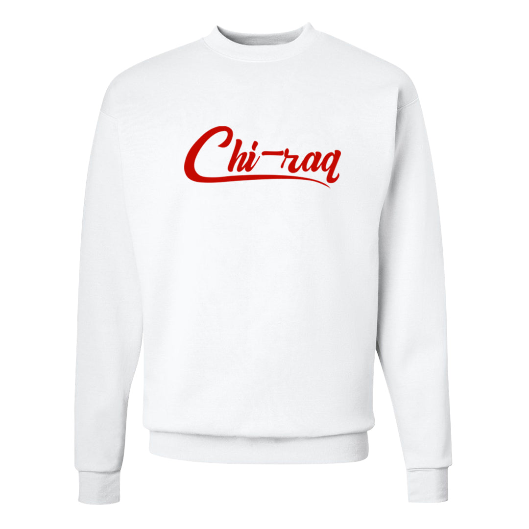 Fundamentals 38s Crewneck Sweatshirt | Chiraq, White
