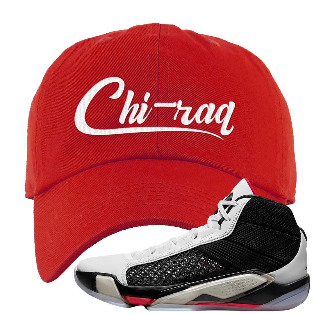 Fundamentals 38s Dad Hat | Chiraq, Red