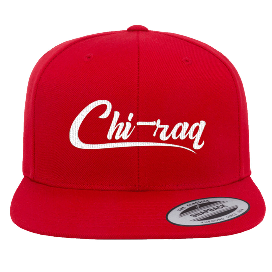 Fundamentals 38s Snapback Hat | Chiraq, Red
