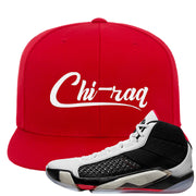 Fundamentals 38s Snapback Hat | Chiraq, Red