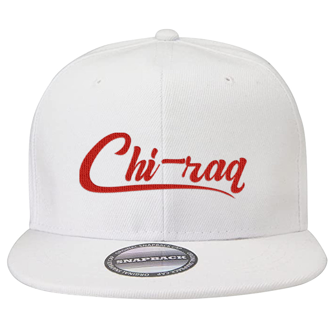 Fundamentals 38s Snapback Hat | Chiraq, White