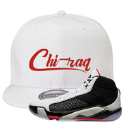 Fundamentals 38s Snapback Hat | Chiraq, White