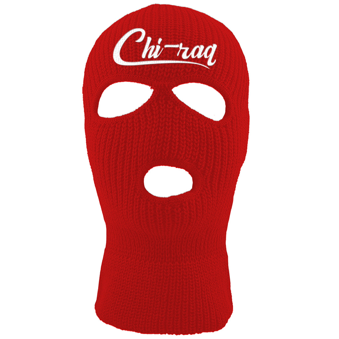 Fundamentals 38s Ski Mask | Chiraq, Red