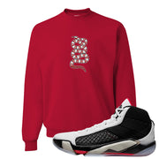 Fundamentals 38s Crewneck Sweatshirt | Coiled Snake, Red