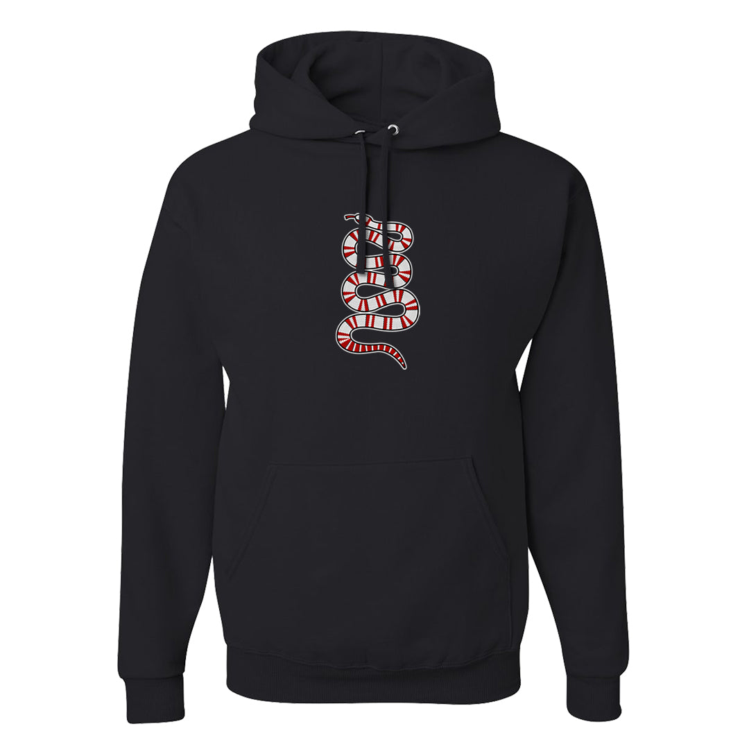 Fundamentals 38s Hoodie | Coiled Snake, Black