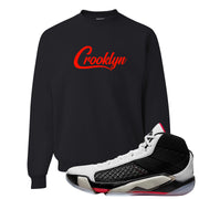 Fundamentals 38s Crewneck Sweatshirt | Crooklyn, Black