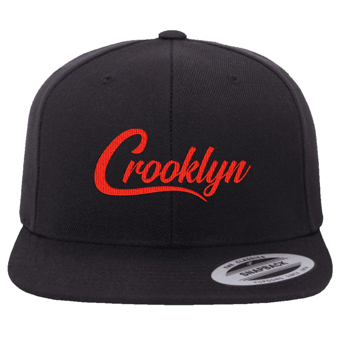 Fundamentals 38s Snapback Hat | Crooklyn, Black