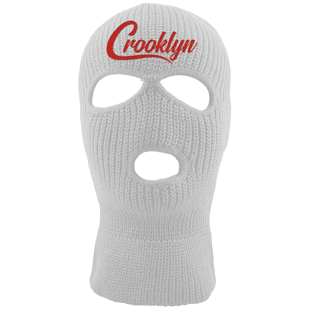 Fundamentals 38s Ski Mask | Crooklyn, White