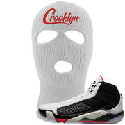 Fundamentals 38s Ski Mask | Crooklyn, White