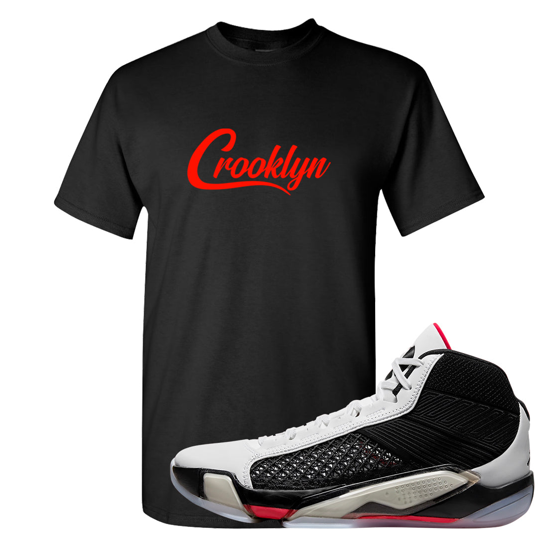 Fundamentals 38s T Shirt | Crooklyn, Black