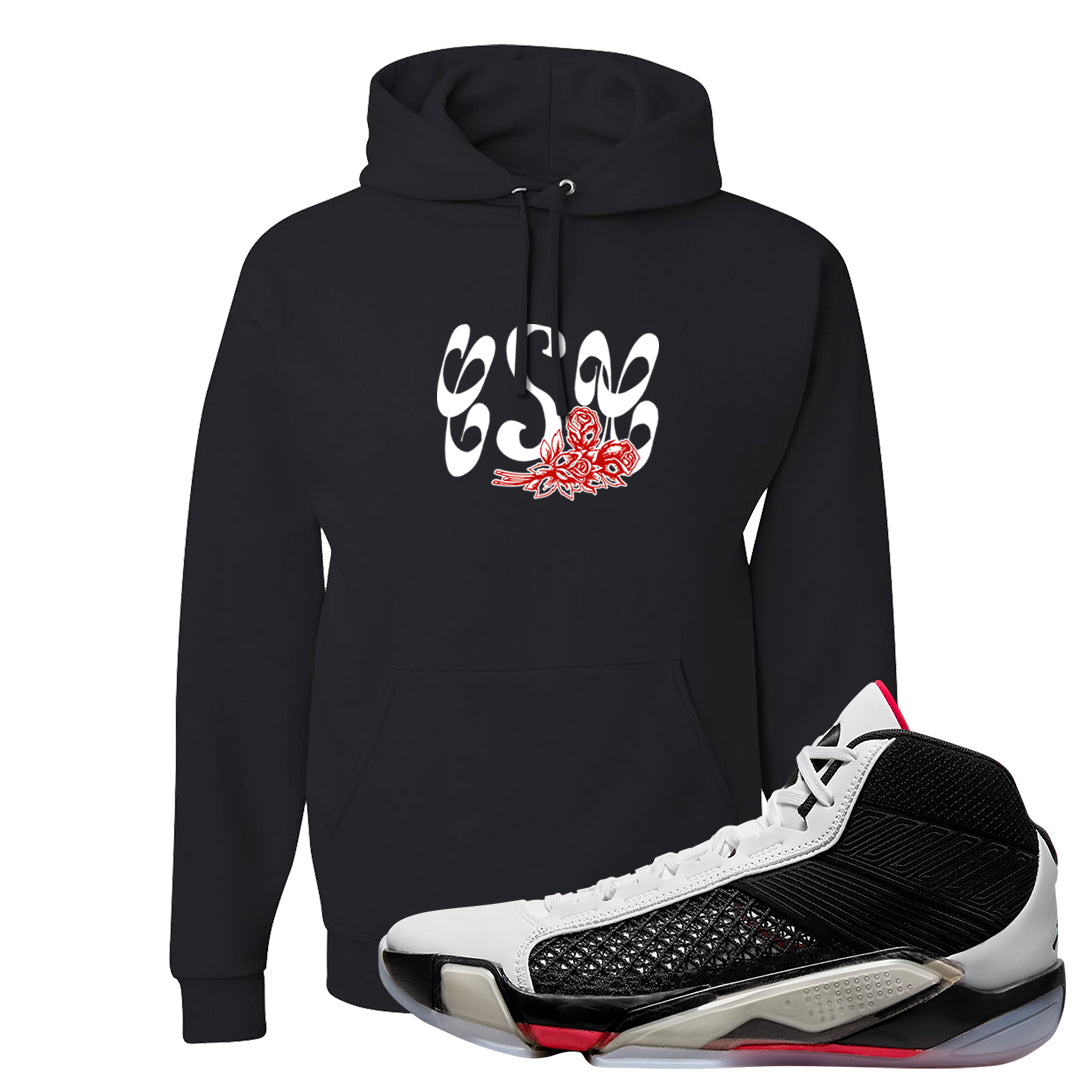 Fundamentals 38s Hoodie | Certified Sneakerhead, Black