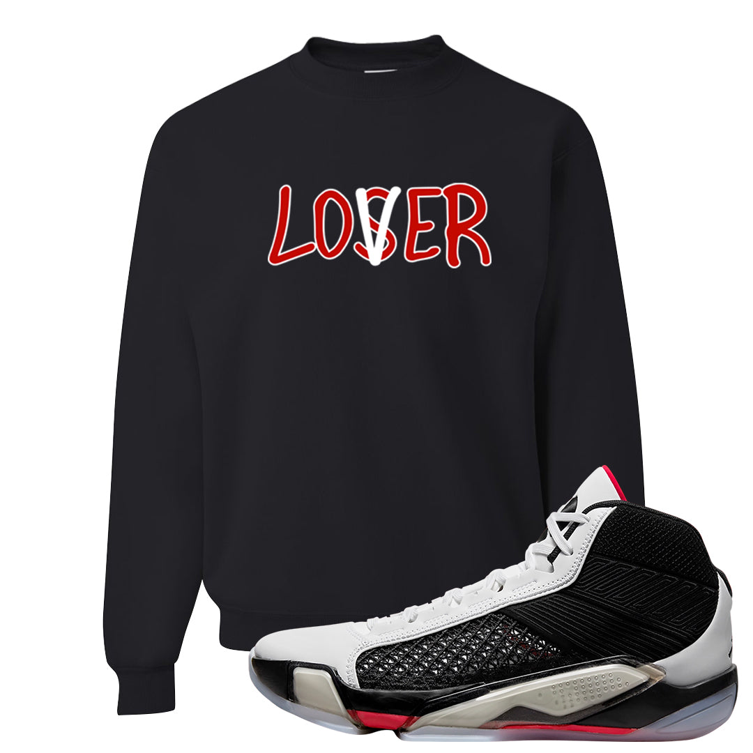 Fundamentals 38s Crewneck Sweatshirt | Lover, Black