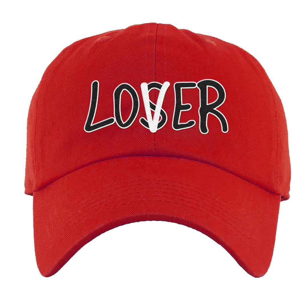 Fundamentals 38s Dad Hat | Lover, Red