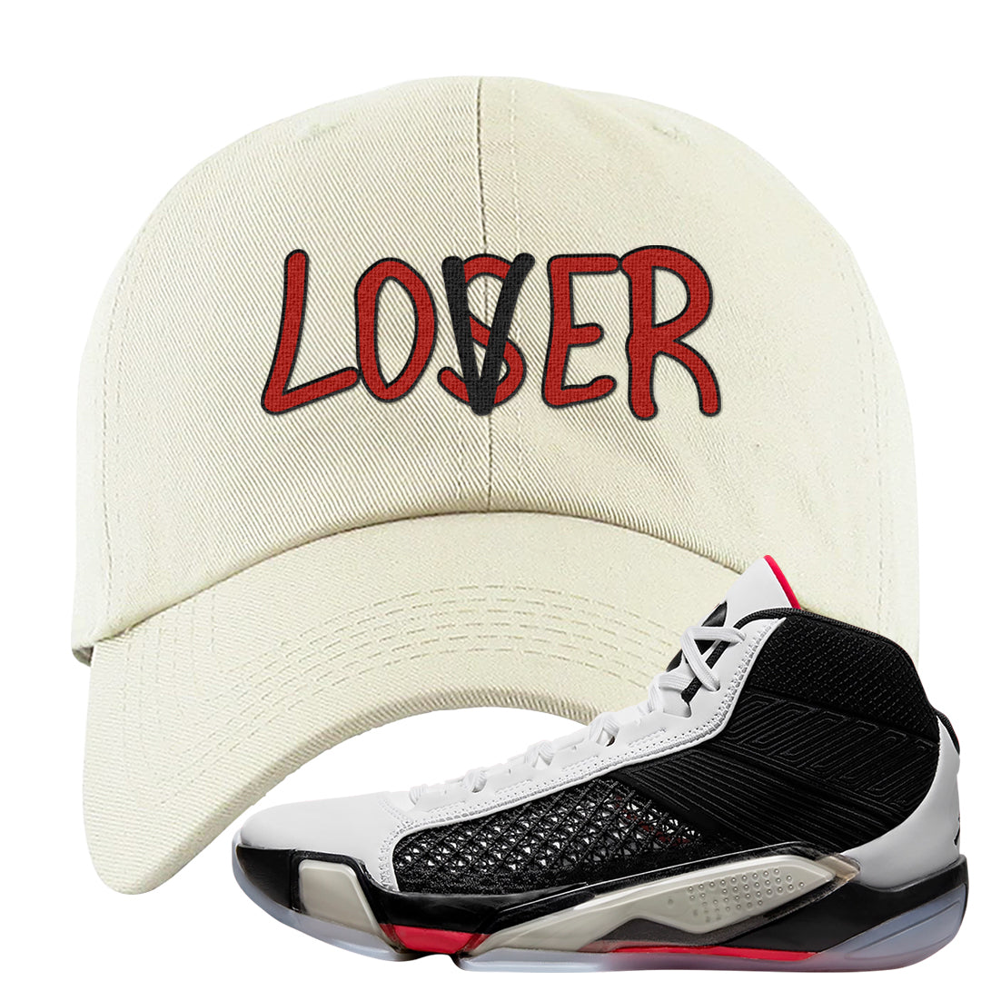 Fundamentals 38s Dad Hat | Lover, White