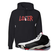 Fundamentals 38s Hoodie | Lover, Black