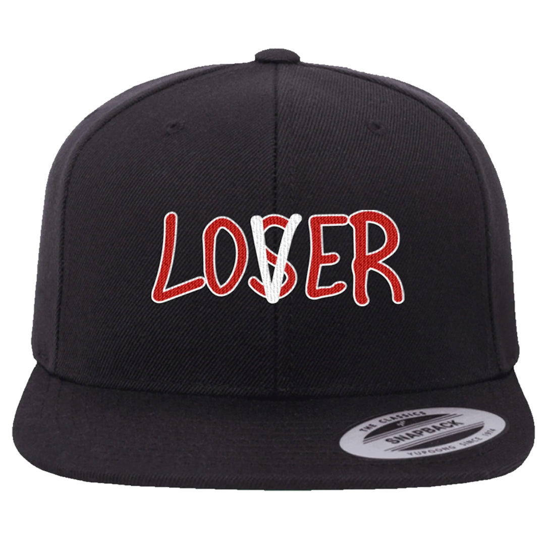 Fundamentals 38s Snapback Hat | Lover, Black