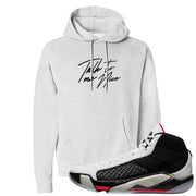 Fundamentals 38s Hoodie | Talk To Me Nice, Ash