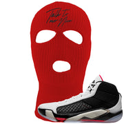 Fundamentals 38s Ski Mask | Talk To Me Nice, Red