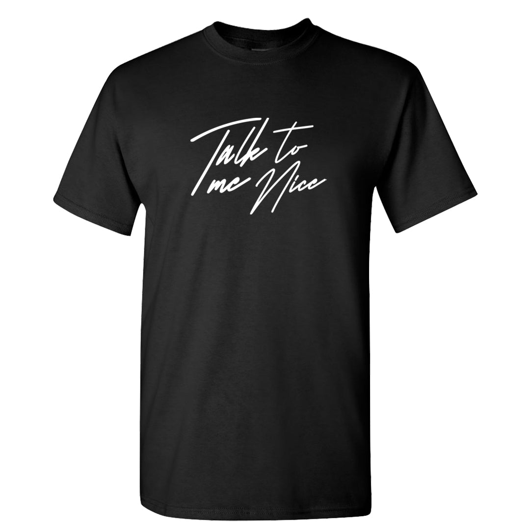 Fundamentals 38s T Shirt | Talk To Me Nice, Black