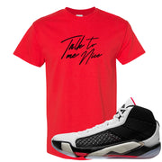 Fundamentals 38s T Shirt | Talk To Me Nice, Red