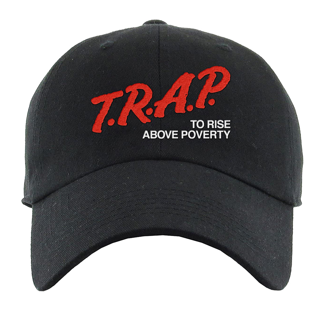 Fundamentals 38s Dad Hat | Trap To Rise Above Poverty, Black