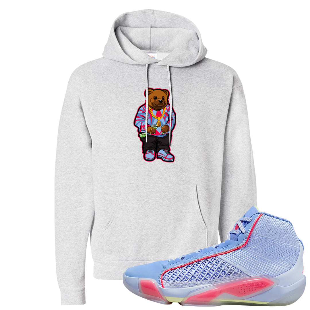 Fadeaway 38s Hoodie | Sweater Bear, Ash