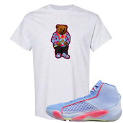 Fadeaway 38s T Shirt | Sweater Bear, Ash