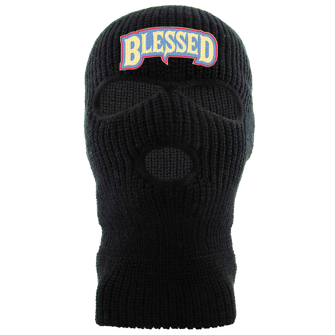Fadeaway 38s Ski Mask | Blessed Arch, Black