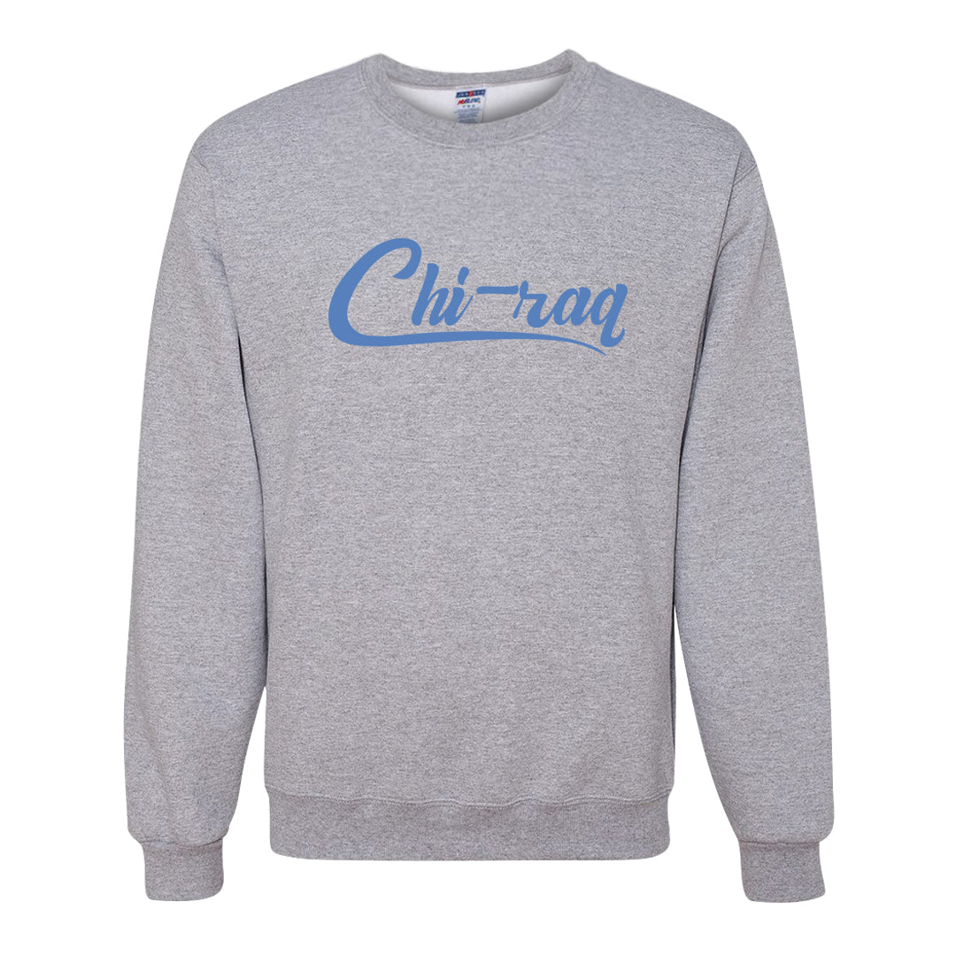 Fadeaway 38s Crewneck Sweatshirt | Chiraq, Ash