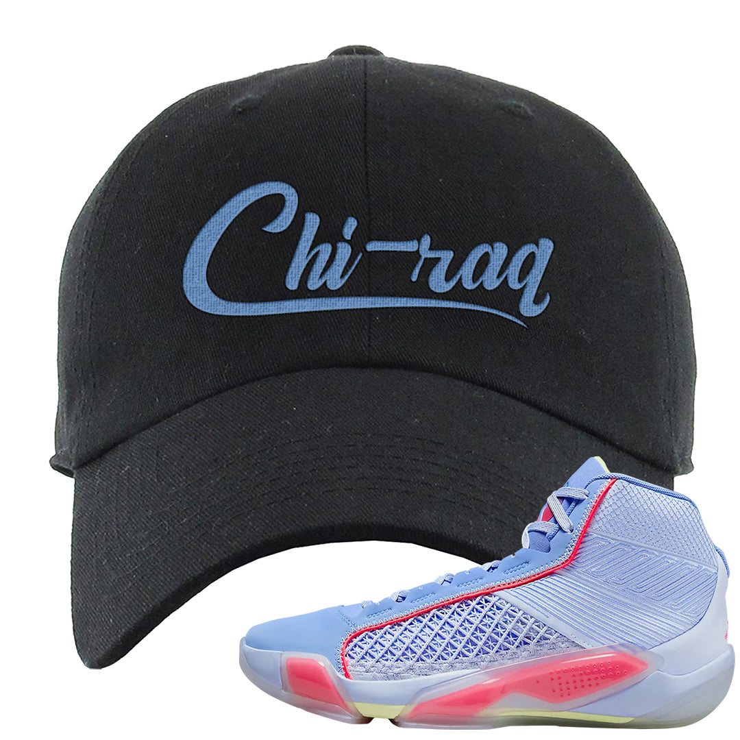 Fadeaway 38s Dad Hat | Chiraq, Black