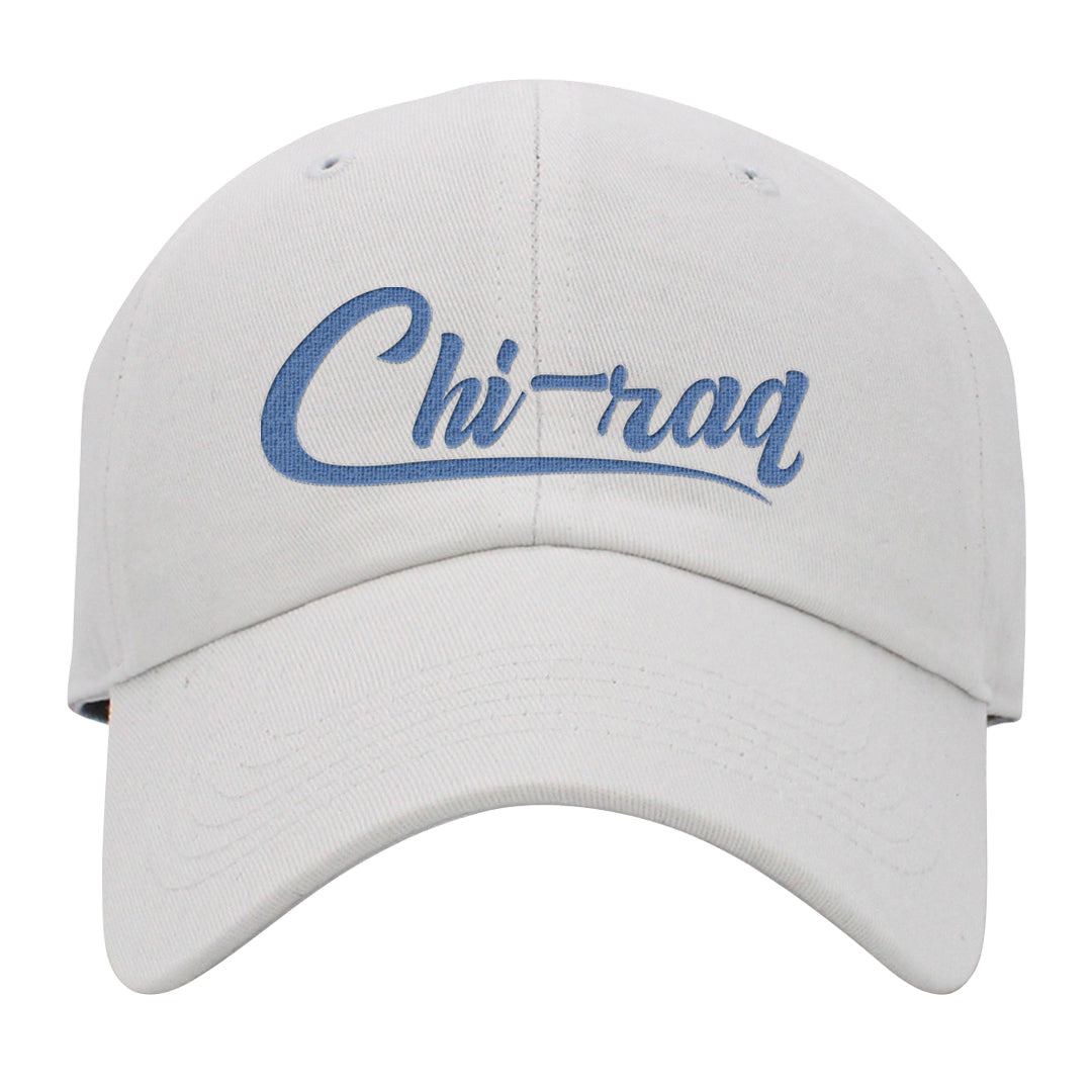 Fadeaway 38s Dad Hat | Chiraq, White