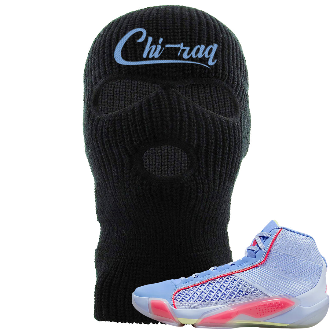 Fadeaway 38s Ski Mask | Chiraq, Black