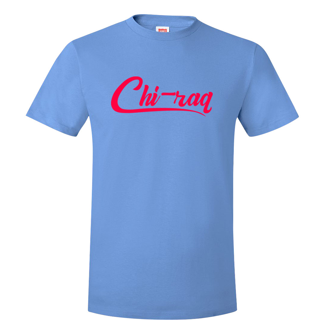 Fadeaway 38s T Shirt | Chiraq, Carolina Blue