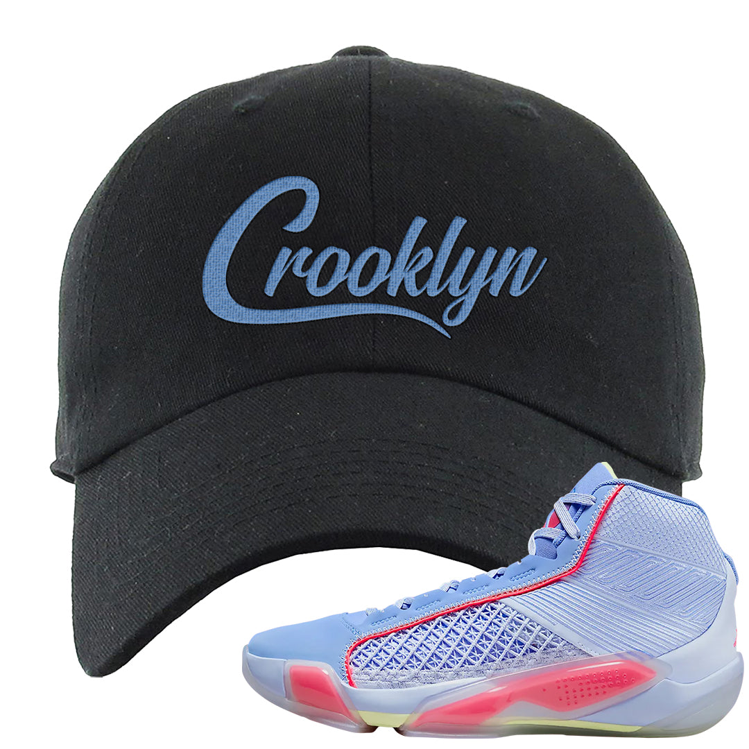 Fadeaway 38s Dad Hat | Crooklyn, Black