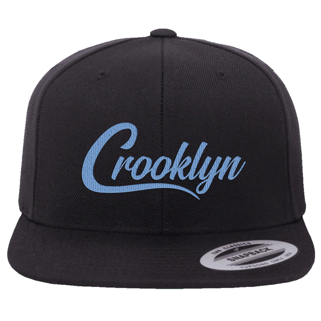 Fadeaway 38s Snapback Hat | Crooklyn, Black