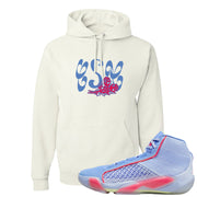 Fadeaway 38s Hoodie | Certified Sneakerhead, White